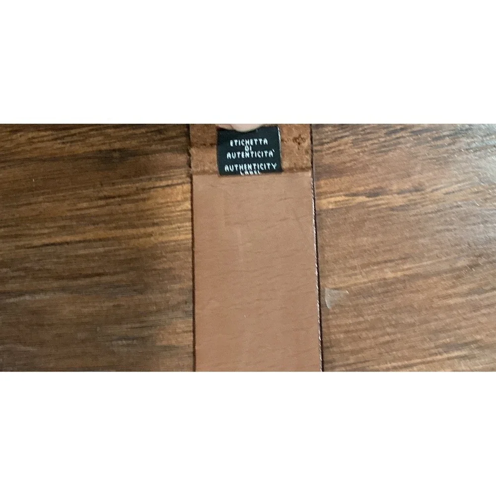 Gianfranco Ferré  vintage Leather Brown Belt